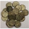 Image 1 : DURRANI: Taimur Shah, 1772-1793, LOT of 22 silver rupees