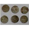 Image 1 : DURRANI: Taimur Shah, 1772-1793, LOT of 6 silver rupees