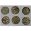 Image 2 : DURRANI: Taimur Shah, 1772-1793, LOT of 6 silver rupees