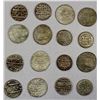 Image 1 : DURRANI: Shah Zaman, 1793-1801, LOT of 16 silver rupees