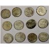 Image 2 : DURRANI: Shah Shuja', 5th reign, 1839-1842, LOT of 12 silver rupees