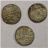 Image 2 : DURRANI: Fath Jang, 1842, LOT of 3 silver rupees