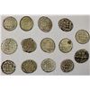 Image 1 : BARAKZAI: Wali Muhammad, 1880, LOT of 14 dirhams
