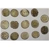 Image 2 : BARAKZAI: Wali Muhammad, 1880, LOT of 14 dirhams