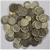 Image 1 : BARAKZAI: 'Abd al-Rahman, 1880-1901, LOT of 77 silver coins, hand struck