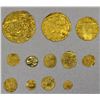 Image 1 : MEDIEVAL ISLAMIC & INDIA: LOT of 12 gold coins