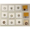 Image 2 : MEDIEVAL ISLAMIC: LOT of 11 silver and 1 copper coins