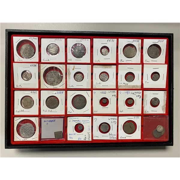MEDIEVAL ISLAMIC: LOT of 26 silver coins