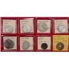 Image 1 : MEDIEVAL ISLAMIC: LOT of 6 silver and 2 copper coins