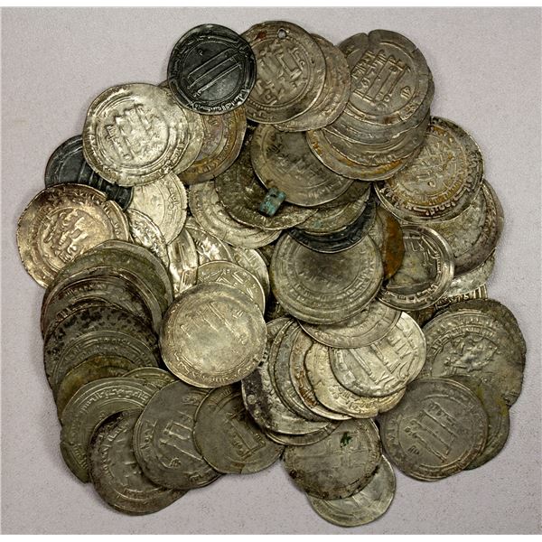 MEDIEVAL ISLAMIC: LOT of 85 silver coins