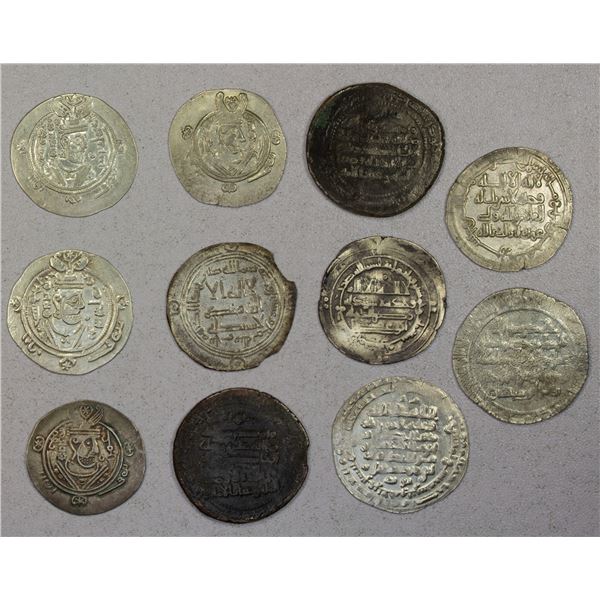MEDIEVAL ISLAMIC: LOT of 11 silver coins