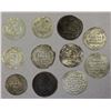 Image 1 : MEDIEVAL ISLAMIC: LOT of 11 silver coins