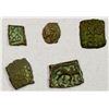 Image 1 : ANCIENT INDIA: LOT of 5 unidentified copper coins