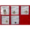 Image 1 : GANDHARA: LOT of 5 punchmarked coins
