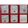 Image 1 : SURASENA: LOT of 6 punchmark silver coins