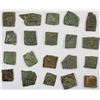 Image 1 : TAXILA: LOT of 20 square copper coins