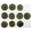 Image 1 : INDO-SCYTHIAN: Azes, ca. 58-12 BC, LOT of 10 AE hexachalkoi