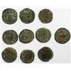 Image 2 : INDO-SCYTHIAN: Azes, ca. 58-12 BC, LOT of 10 AE hexachalkoi
