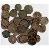 Image 1 : KUSHANO-SASANIAN: LOT of 37 small copper coins