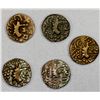 Image 1 : KIDARITE: LOT of 5 dinars