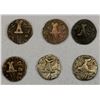 Image 2 : KIDARITE: LOT of 6 dinars