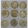 Image 1 : BENGAL: Ala al-Din Husain, 1493-1519, LOT of 9 silver tankas