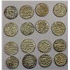 Image 2 : BENGAL: Nusrat Shah, 1519-1531, LOT of 16 silver tankas