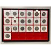 Image 1 : BENGAL: LOT of 19 silver coins