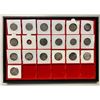 Image 2 : BENGAL: LOT of 19 silver coins