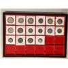 Image 1 : BENGAL: LOT of 16 silver tankas