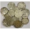 Image 1 : BENGAL: LOT of 22 silver tankas