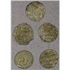 Image 2 : HABBARIDS OF SIND: LOT of 5 silver dammas