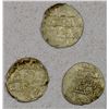 Image 1 : POST-HABBARIDS OF SIND: LOT of 3 silver dammas