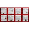 Image 1 : SIND: YASHADITYA SERIES: LOT of 8 silver dammas
