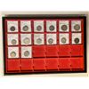 Image 1 : MUGHAL: LOT of 13 silver rupees and 1 half rupee