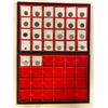 Image 1 : GWALIOR: LOT of 13 silver and 13 copper coins