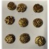 Image 2 : MYSORE: LOT of 9 AV fanams