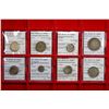 Image 1 : BOMBAY PRESIDENCY: LOT of 8 silver coins