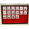 Image 1 : BOMBAY PRESIDENCY: MALABAR & related: LOT of 13 silver and 1 copper coin
