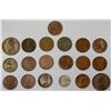Image 1 : BRITISH INDIA: LOT of 19 coins