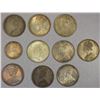 Image 1 : BRITISH INDIA: LOT of 10 coins