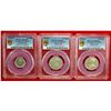 Image 1 : BRITISH INDIA: LOT of 3 coins