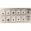 Image 1 : INDIA: LOT of 12 coins