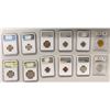 Image 2 : INDIA: LOT of 12 coins