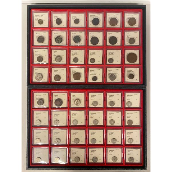 INDIA: LOT of 58 coins