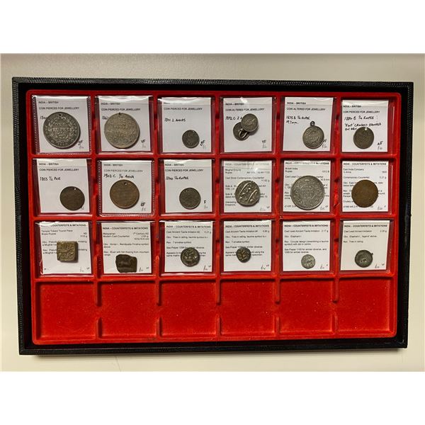 INDIA: LOT of 19 pieces