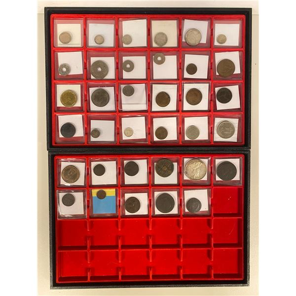 BRITISH COMMONWEALTH: LOT of 35 coins