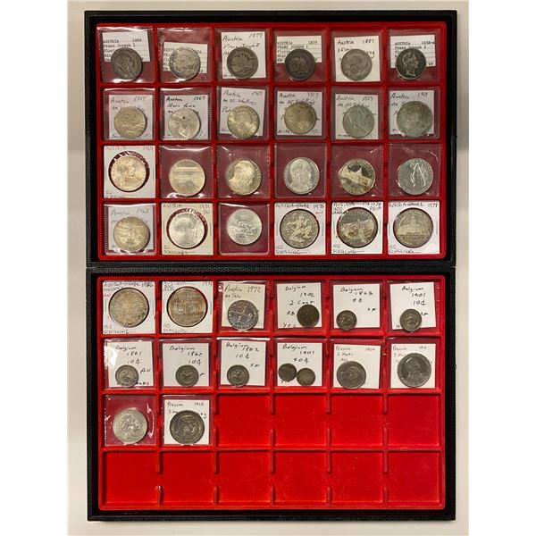 EUROPE: LOT of 39 coins and medals