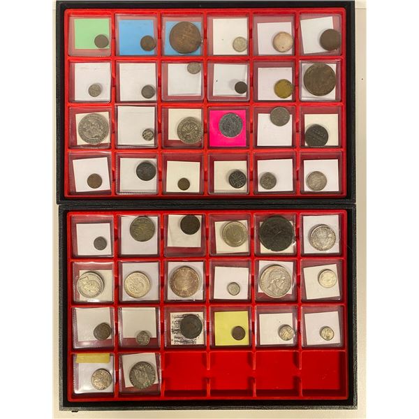 EUROPE: LOT of 44 coins