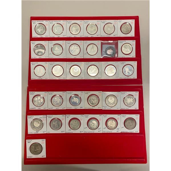 EUROPE (EASTERN): LOT of 31 coins